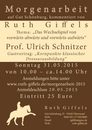 Ruth Giffels - Morgenarbeit 2015